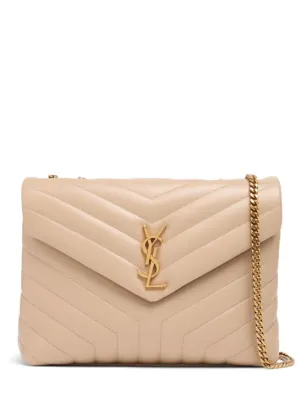 Saint Laurent   Medium Loulou Y-quilted leather bag 