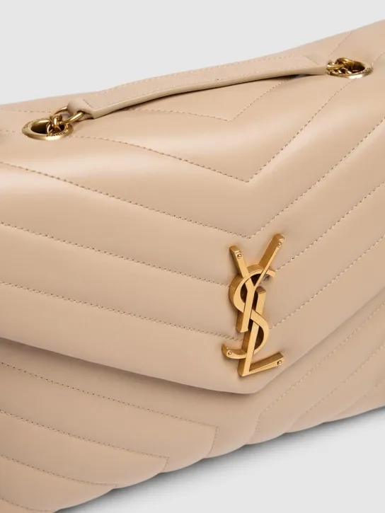 Saint Laurent   Medium Loulou Y-quilted leather bag 