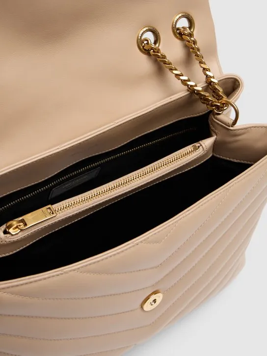 Saint Laurent   Medium Loulou Y-quilted leather bag 