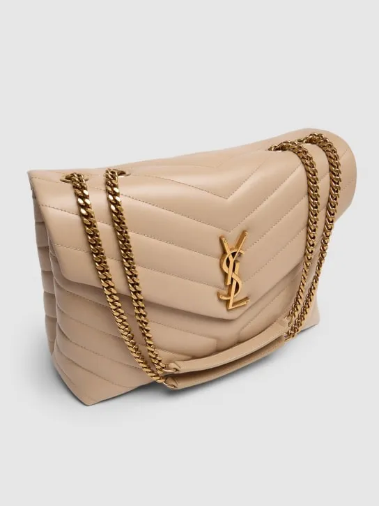 Saint Laurent   Medium Loulou Y-quilted leather bag 