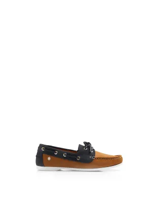 Salcombe - Tan & Navy