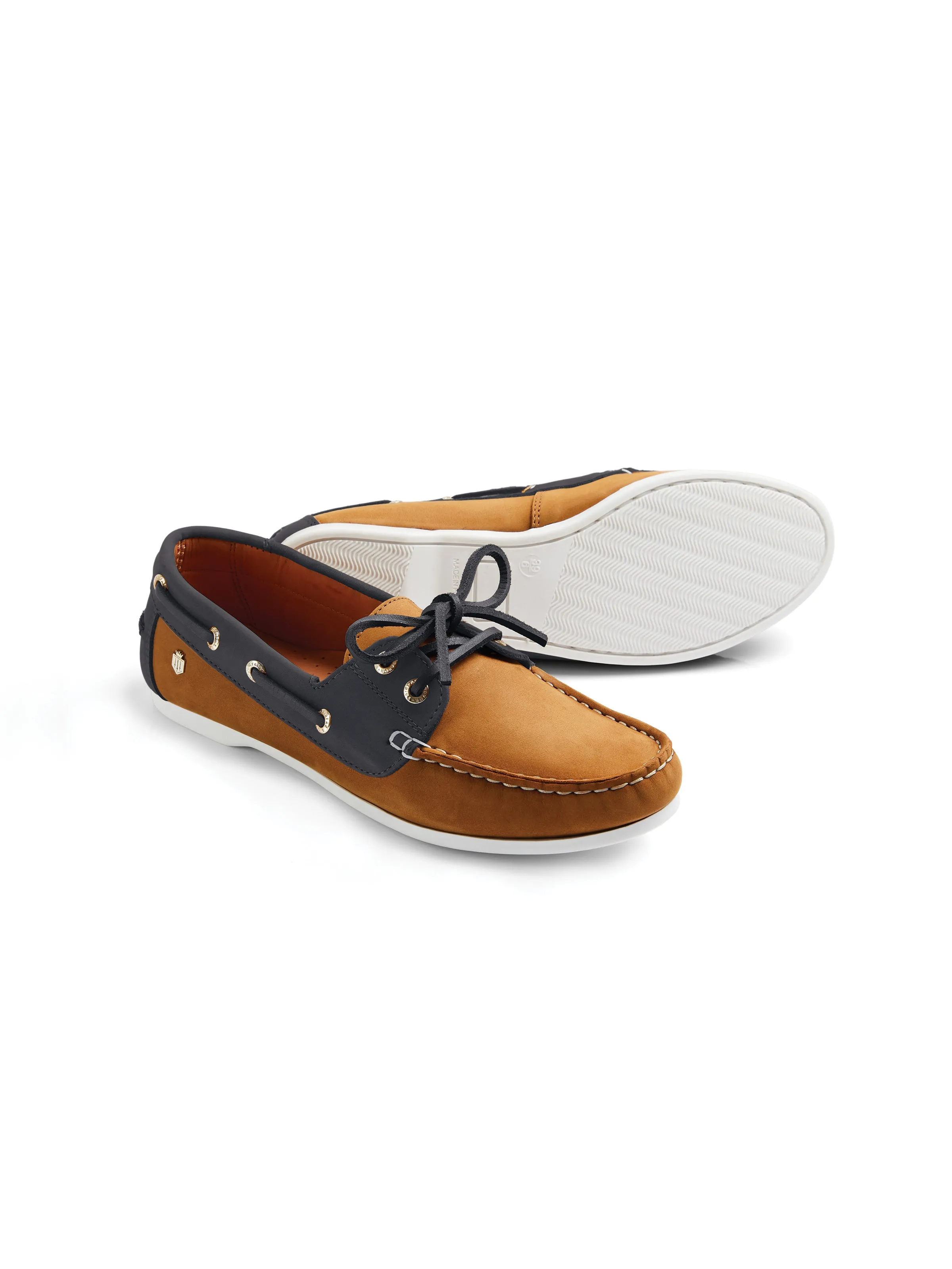 Salcombe - Tan & Navy
