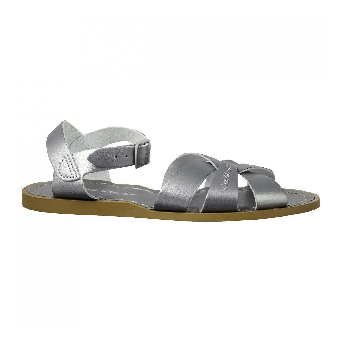 Saltwater Original Premium Sandals - Pewter - Kids