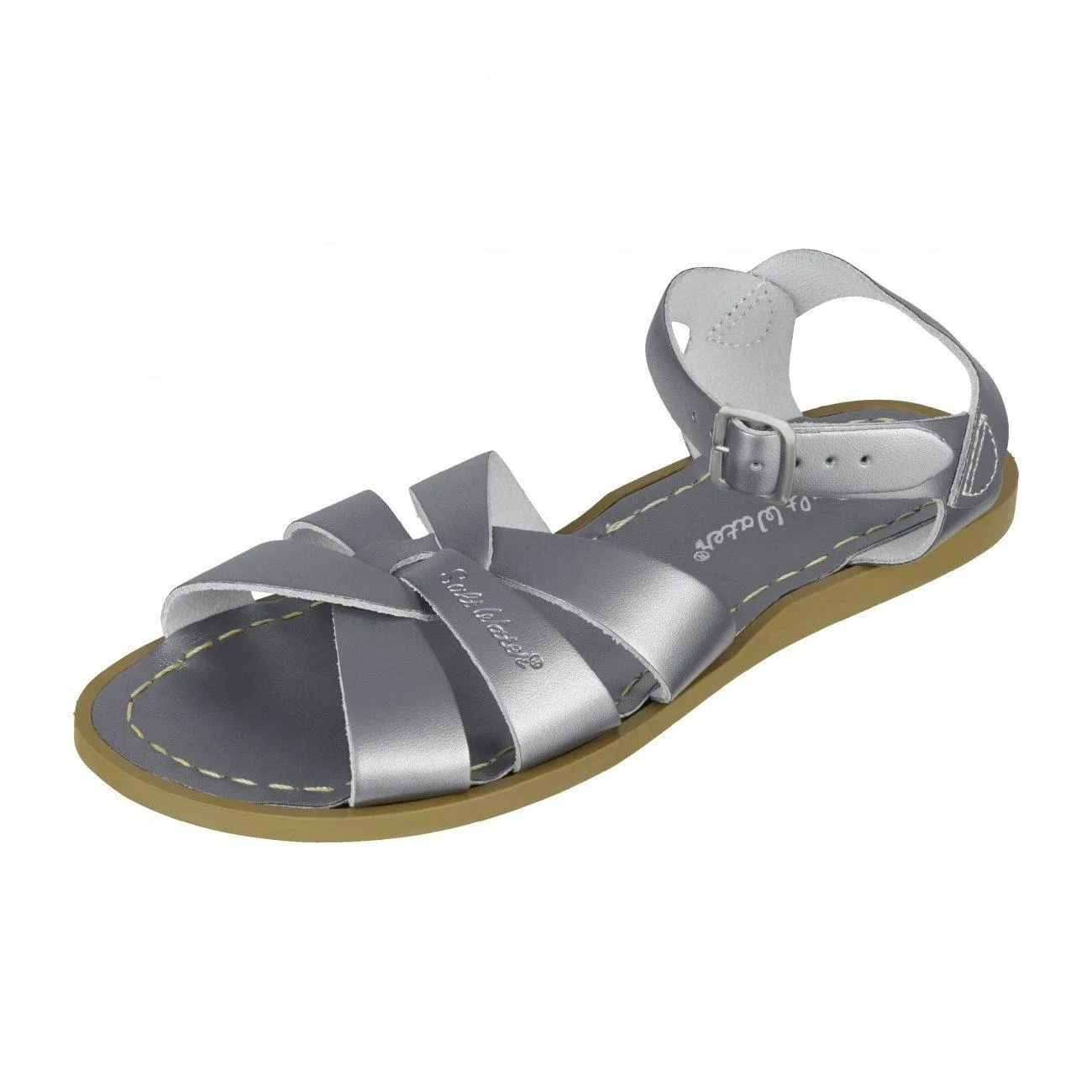 Saltwater Original Premium Sandals - Pewter - Kids