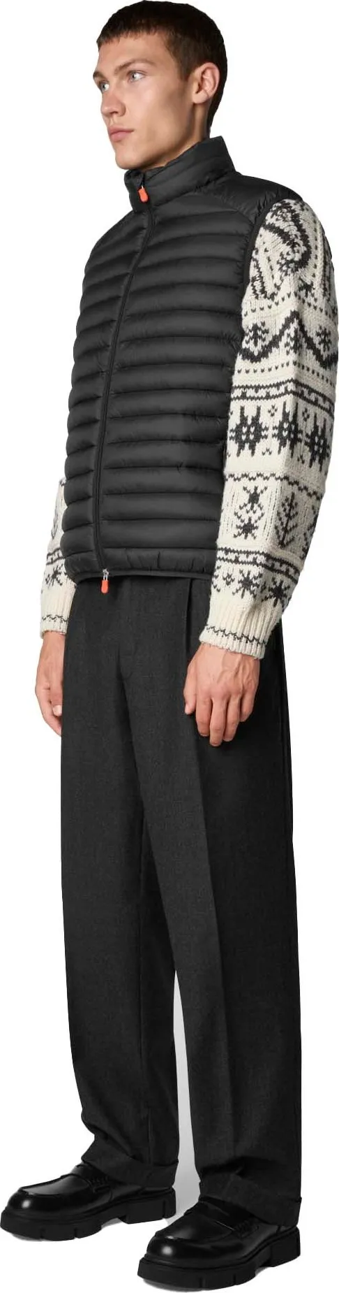 Save the Duck Men&#x27;s Quilted Gilet Adam Black | Buy Save the Duck Men&#x27;s Quilted Gilet Adam Black here | Outnorth
