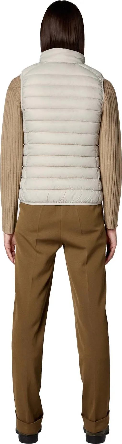 Save the Duck Women&#x27;s quilted Gilet Charlotte Rainy Beige | Buy Save the Duck Women&#x27;s quilted Gilet Charlotte Rainy Beige here | Outnorth