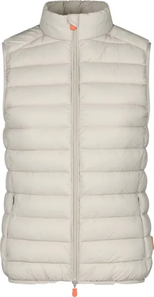 Save the Duck Women&#x27;s quilted Gilet Charlotte Rainy Beige | Buy Save the Duck Women&#x27;s quilted Gilet Charlotte Rainy Beige here | Outnorth