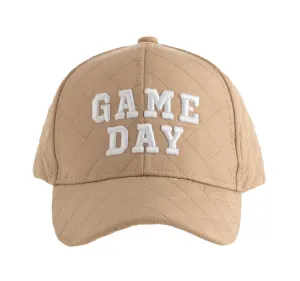 SHI Tan Quilted Game Day Hat