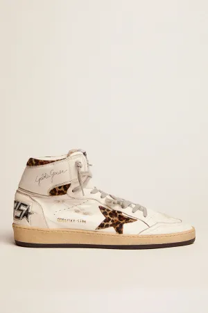 Sky Star - White Nappa Upper w/Serigraph Leo Horsy Star and Ankle