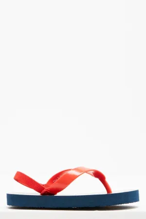 Spider-Man Flip Flop Red