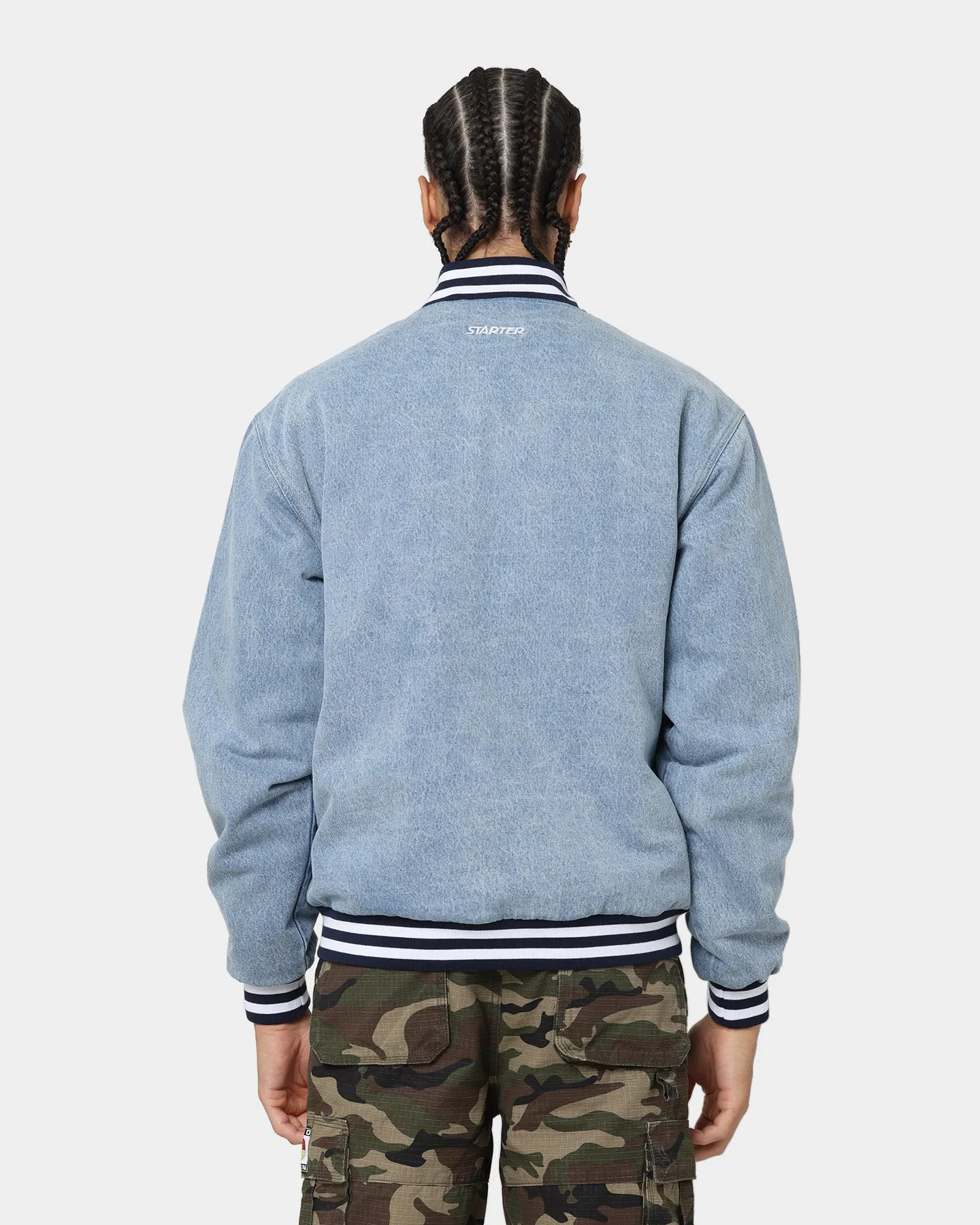 Starter Foul Ball Denim Jacket Blue Denim