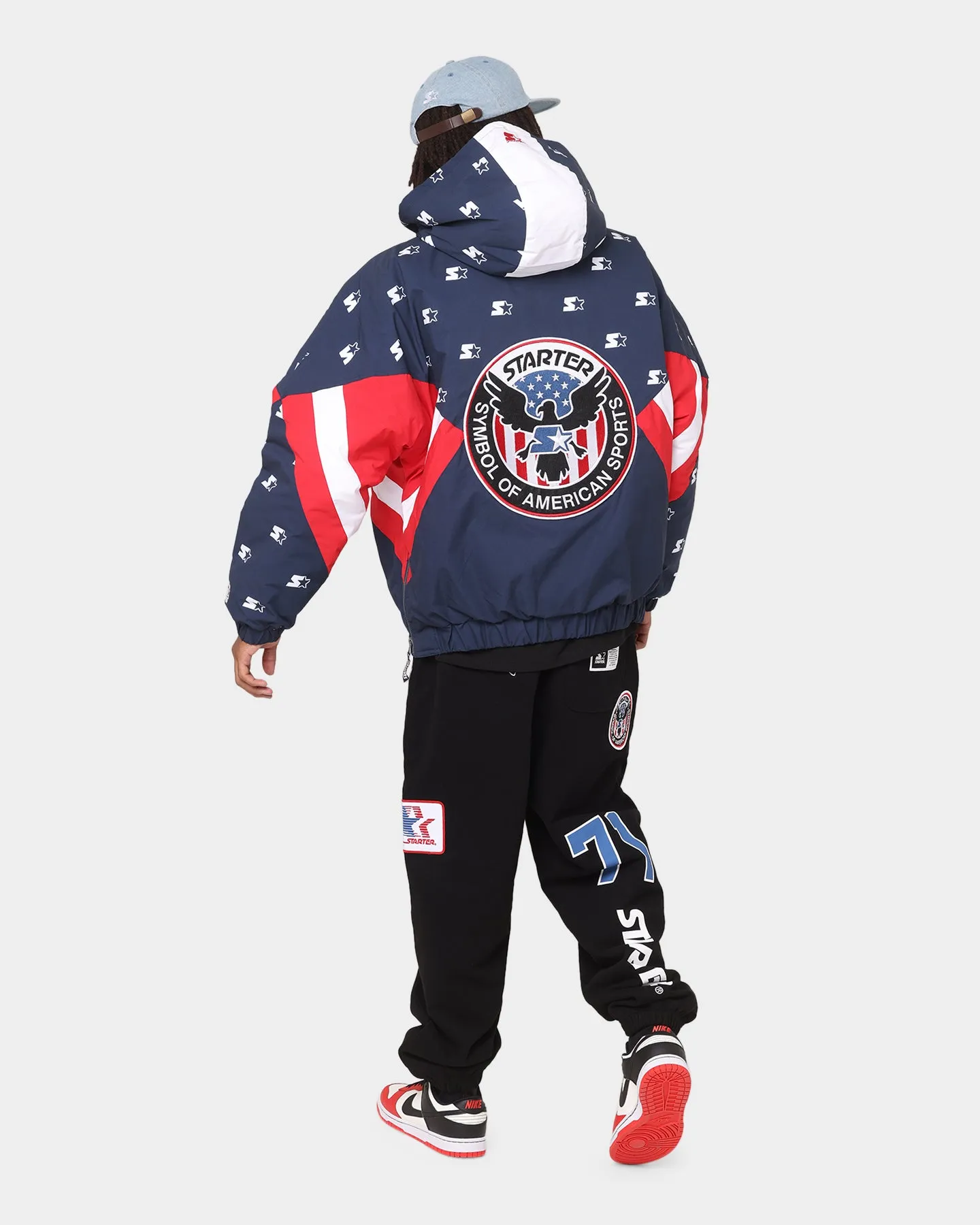 Starter Star Gazer Anorak Blue/White/Red