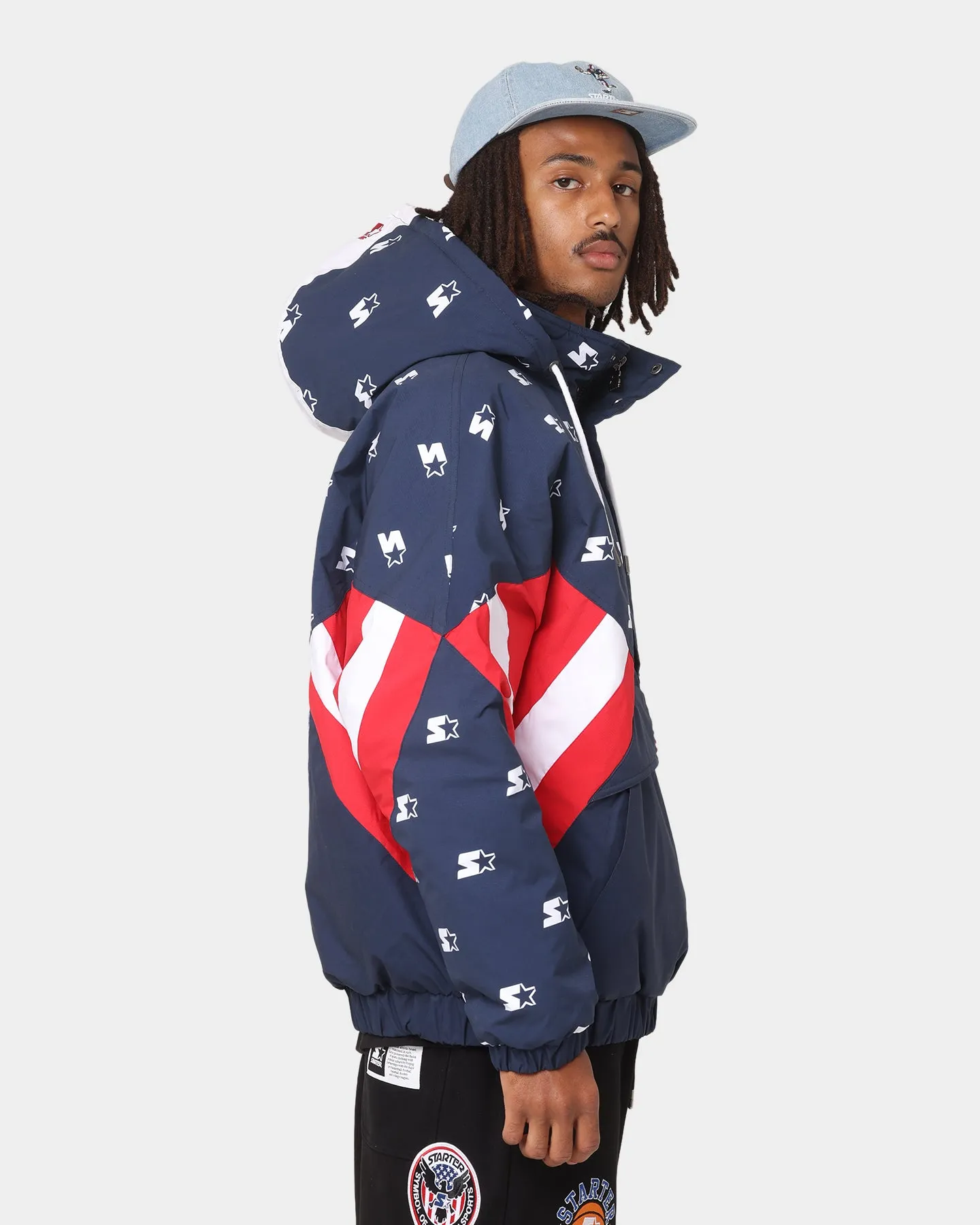 Starter Star Gazer Anorak Blue/White/Red