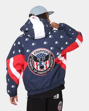 Starter Star Gazer Anorak Blue/White/Red
