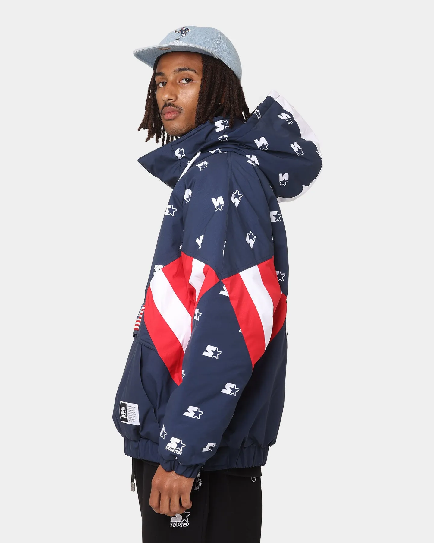 Starter Star Gazer Anorak Blue/White/Red