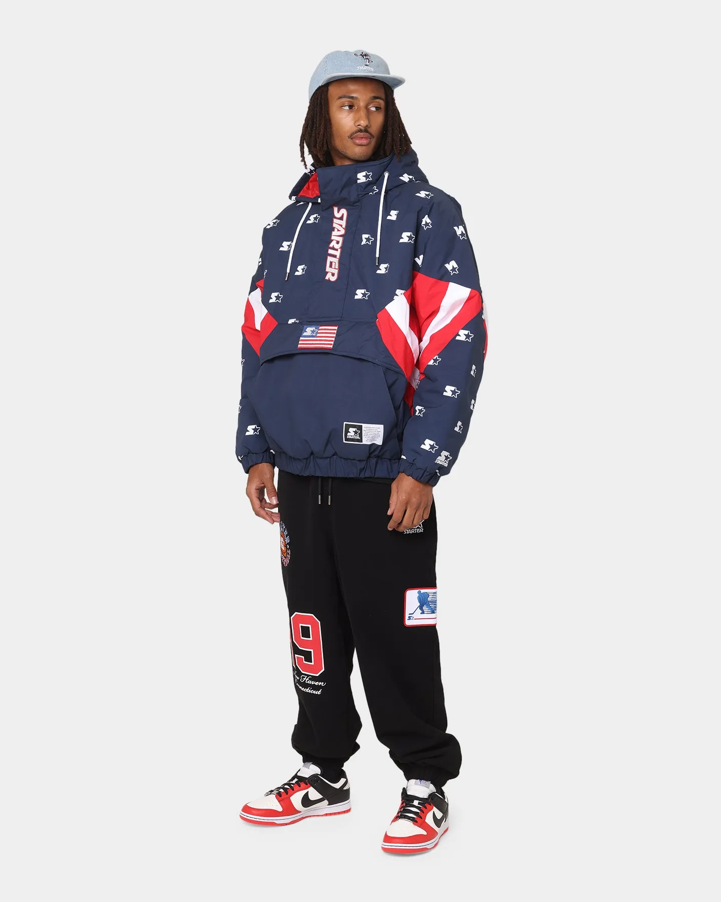 Starter Star Gazer Anorak Blue/White/Red