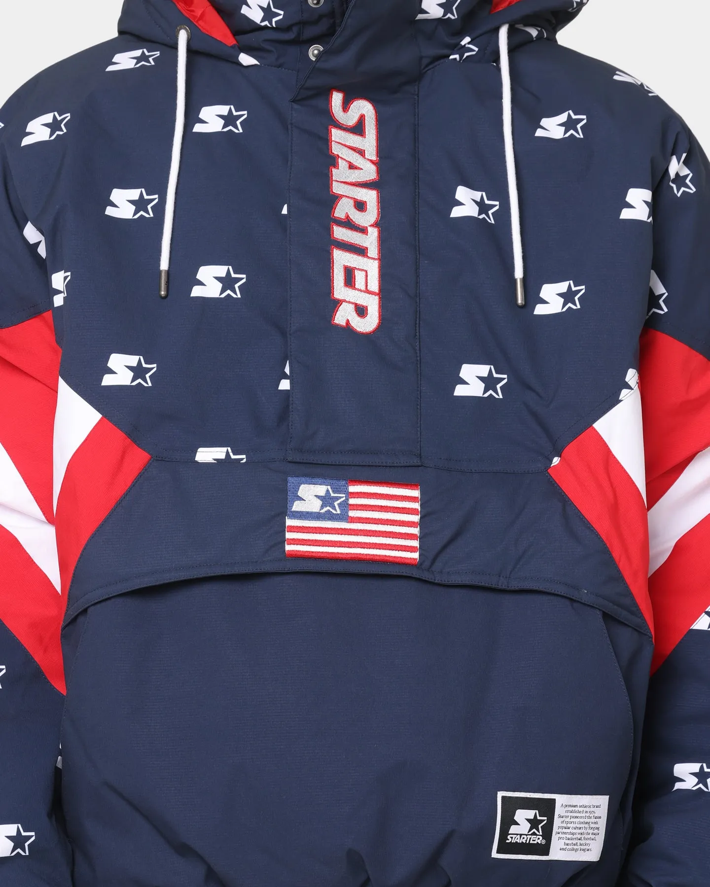 Starter Star Gazer Anorak Blue/White/Red