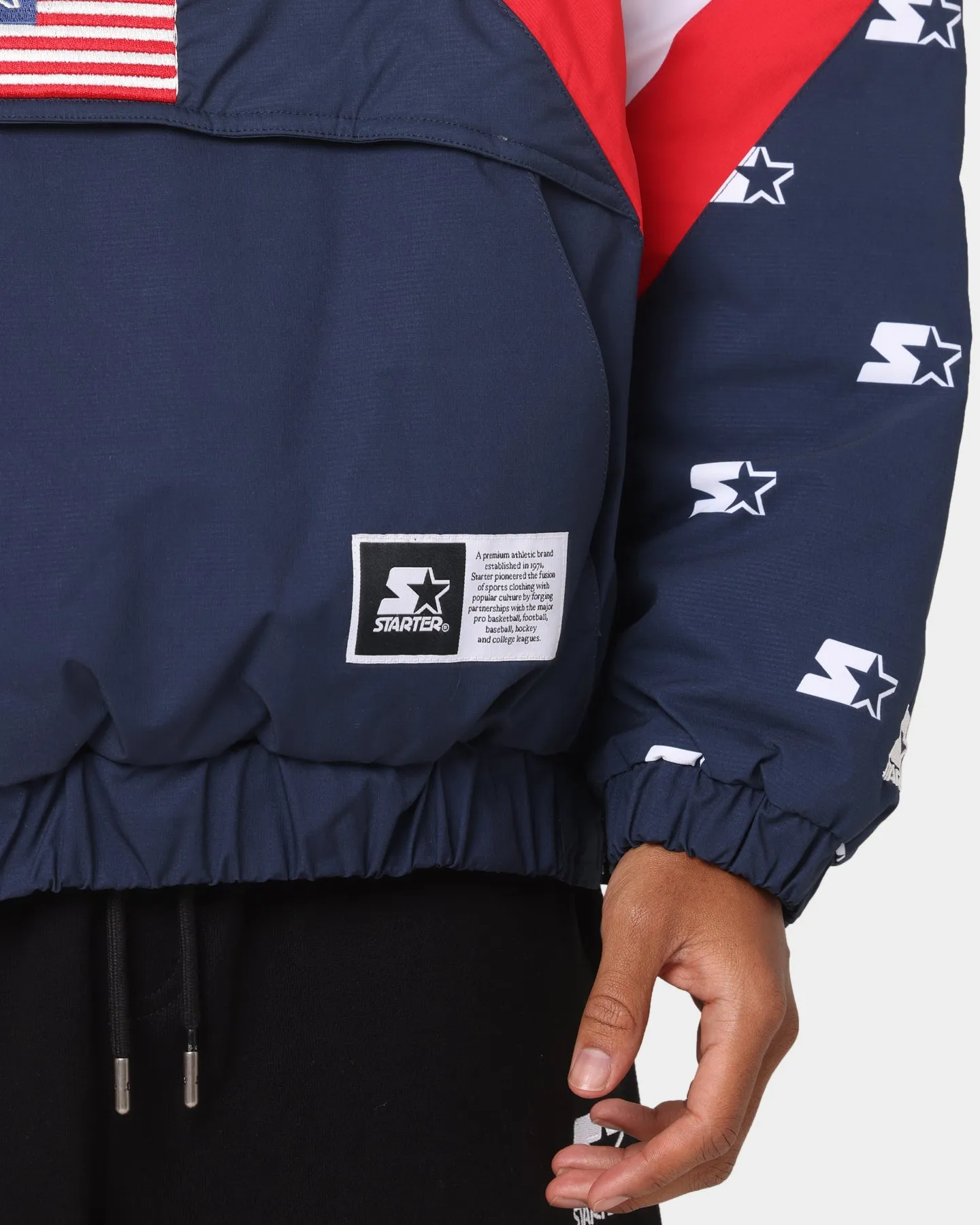 Starter Star Gazer Anorak Blue/White/Red