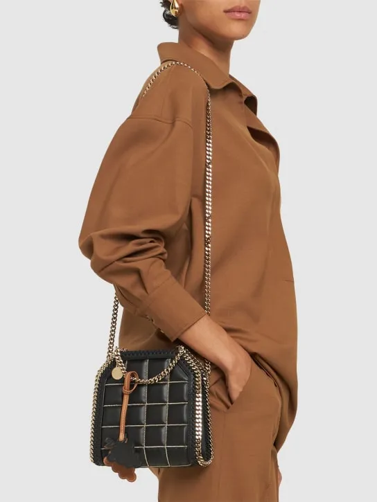 Stella McCartney   Tiny Falabella eco quilted bag 