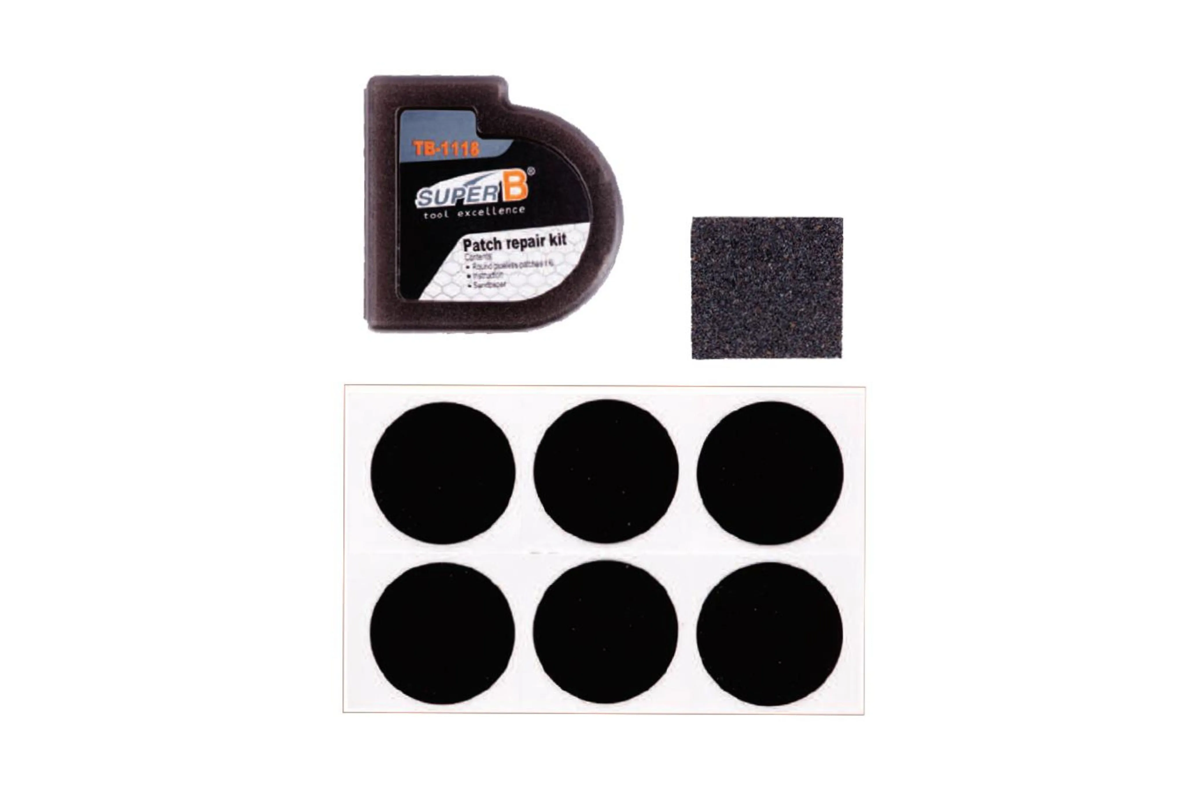 SuperB Glueless Patch Kit Inner Tube