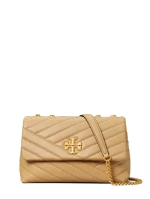Tory Burch   Small Kira quilted faux leather flap bag 
