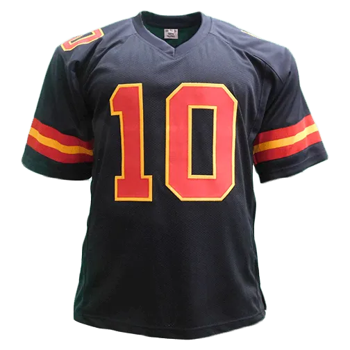 Tyreek Hill Autographed Black Football Jersey (Beckett )