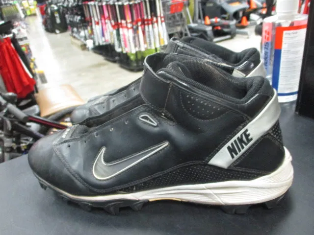 Used Nike Super Football Cleats Size 10 Men's (No Laces)