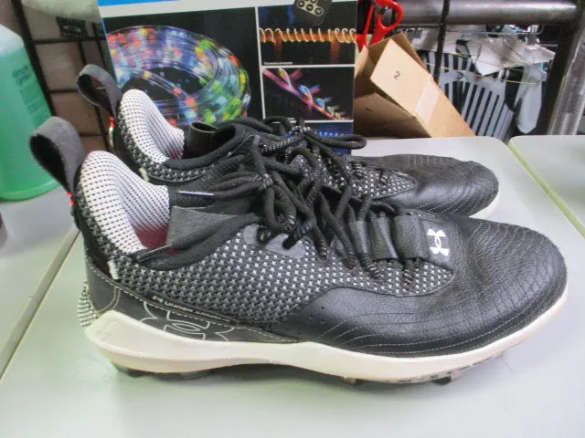 Used Under Armour Harper Metal Baseball Cleats Size 11