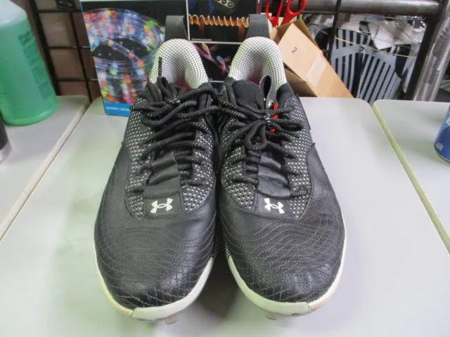 Used Under Armour Harper Metal Baseball Cleats Size 11
