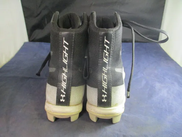 Used Under Armour Highlight Football Cleats Youth Size 3