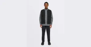 Vest Knowledge Cotton GO ANYWEAR™ quilted padded zip vest