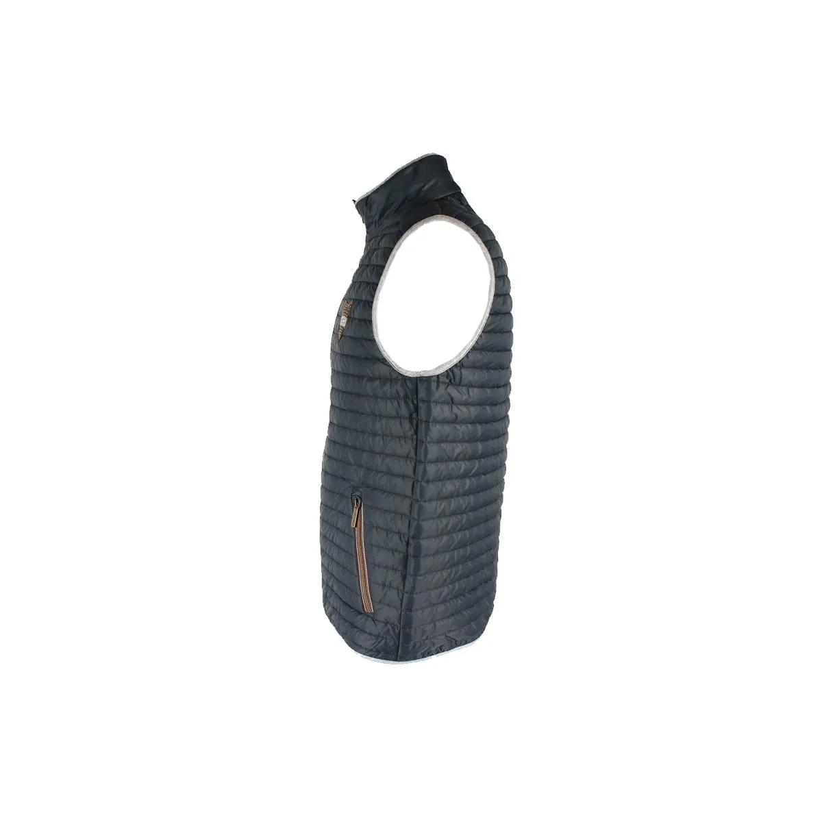 WOMEN QUILTED GILET WITH FULL ZIP MOD. INCROCIO Mercury teatree