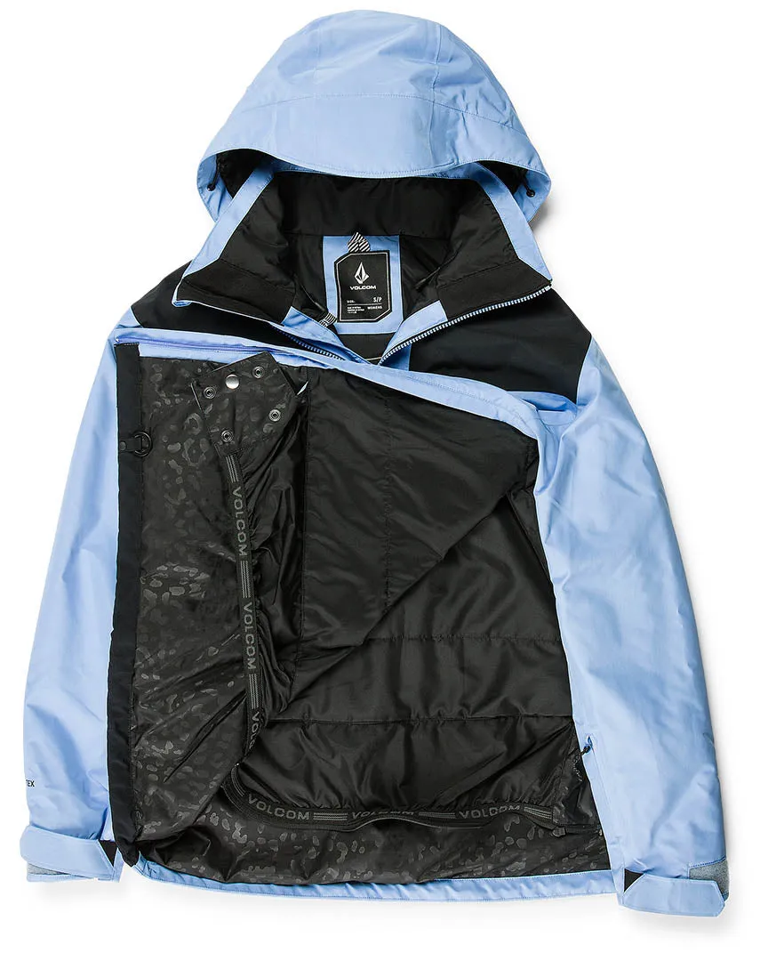 Womens Fern Ins Gore Pullover Winter Jacket - Crystal Blue
