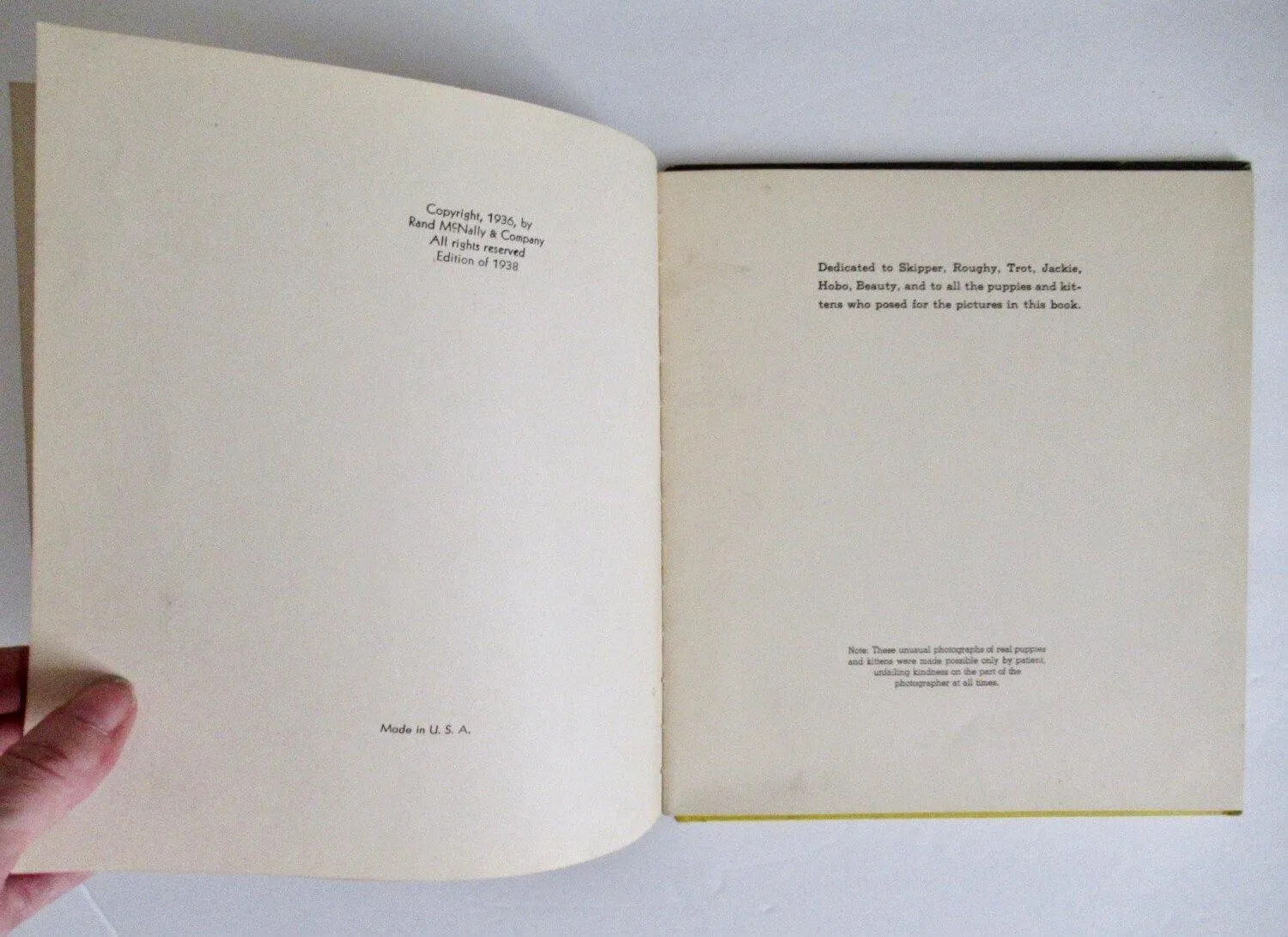 Yip And Yap, by Ruth Dixon - 1938 -  Early Edition